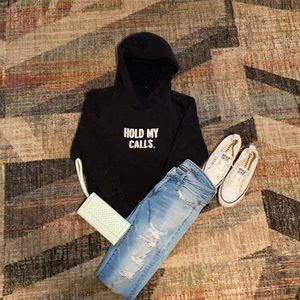 Kate Spade Hold My Calls Hoodie. Size small.